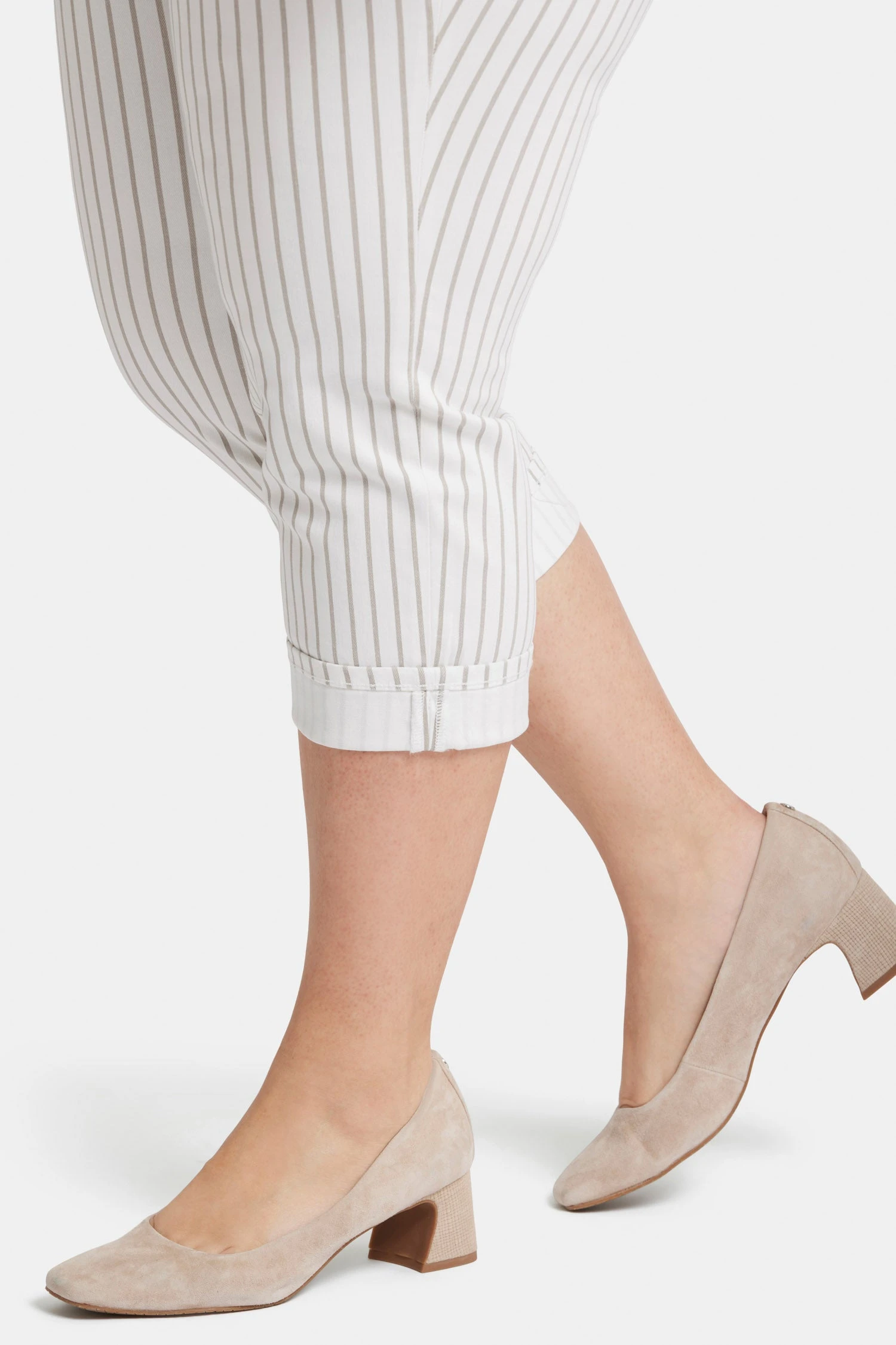 Marilyn Straight Crop Jeans In Plus Size - Beach Cruise Stripe 6 Marilyn Straight Crop Jeans In Plus Size - Beach Cruise Stripe - Image 6