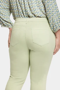 Marilyn Straight Ankle Jeans In Plus Size - Beginning -Nydj Apparel Shop WFOSMA2512 BGNG 6
