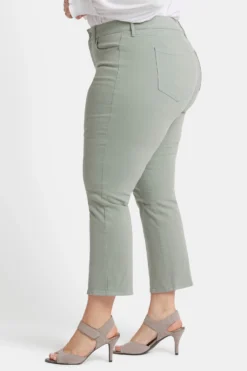 Marilyn Straight Ankle Jeans In Plus Size - Lily Pad -Nydj Apparel Shop WFOSMA2512 LLYPD 3