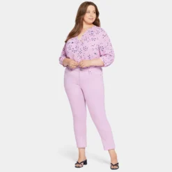 Sheri Slim Ankle Jeans In Plus Size - Mauve Mist -Nydj Apparel Shop WFOSSA8014 MAVMS DPA