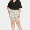 Ella Denim Shorts In Plus Size - Ellensburg