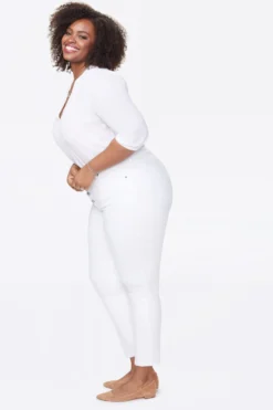 Ami Skinny Ankle Jeans In Plus Size - Optic White -Nydj Apparel Shop WFOZAA2966 157 4 scaled