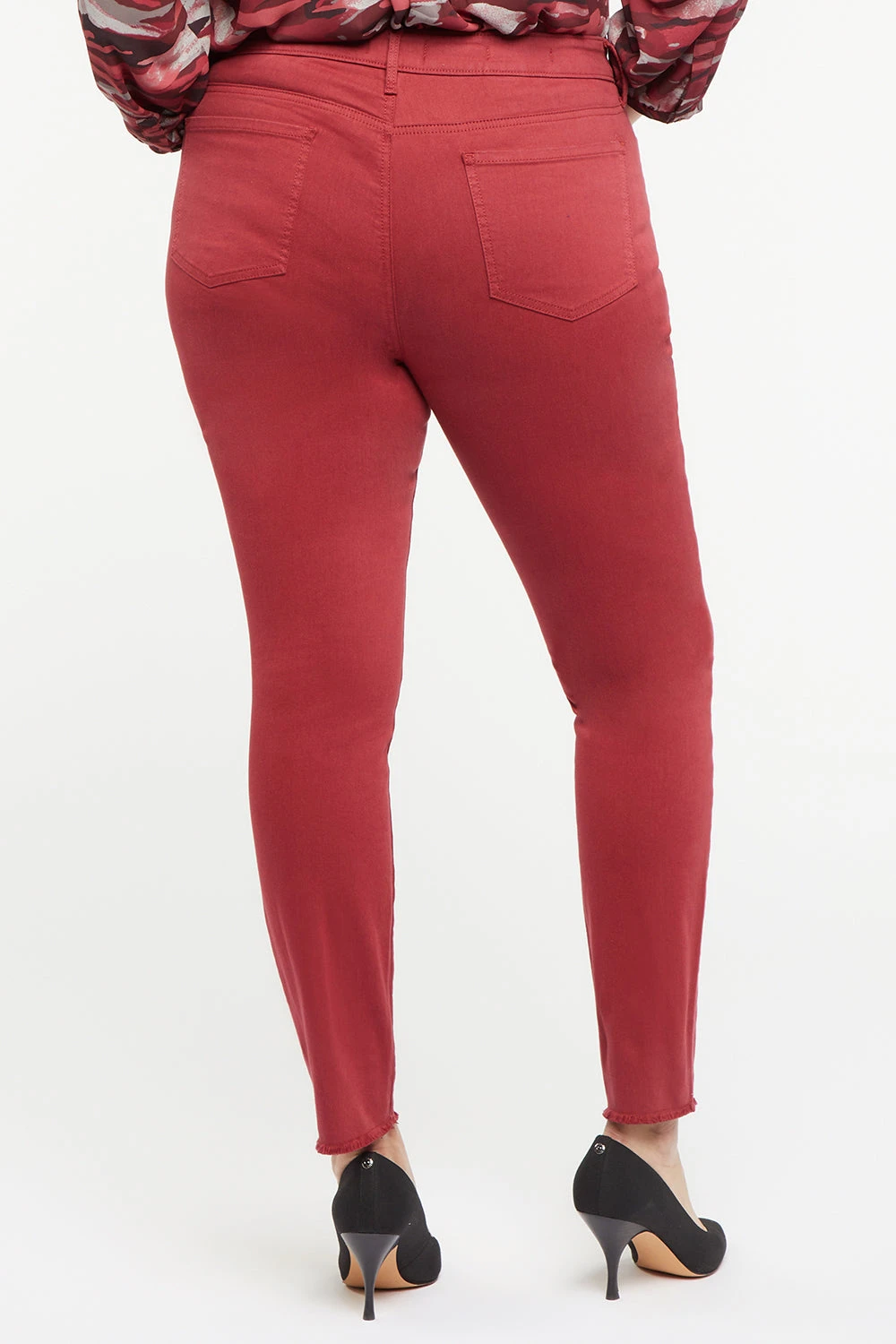 Ami Skinny Jeans In Plus Size - Boysenberry 2 Ami Skinny Jeans In Plus Size - Boysenberry - Image 2