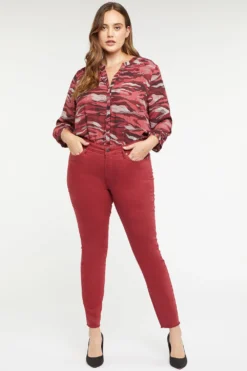 Ami Skinny Jeans In Plus Size - Boysenberry 10 Ami Skinny Jeans In Plus Size - Boysenberry -Nydj Apparel Shop WFOZAS8377 356 5