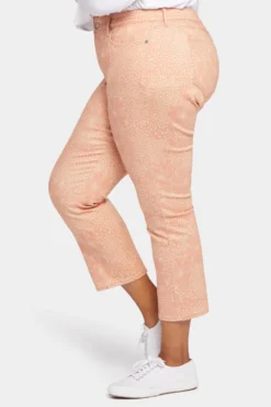 Marilyn Straight Ankle Jeans In Plus Size - Mirage Leopard 9 Marilyn Straight Ankle Jeans In Plus Size - Mirage Leopard -Nydj Apparel Shop WFOZMA2512 MIRAG 3