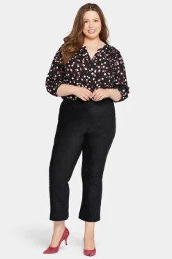 Slim Bootcut Pull-On Pants In Plus Size - Black 10 Slim Bootcut Pull-On Pants In Plus Size - Black -Nydj Apparel Shop WFSK2418 858 4