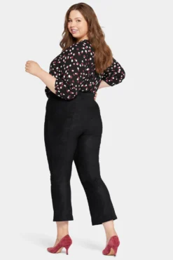 Slim Bootcut Pull-On Pants In Plus Size - Black 12 Slim Bootcut Pull-On Pants In Plus Size - Black -Nydj Apparel Shop WFSK2418 858 6