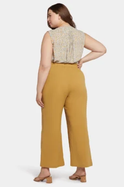 Straight Pull-On Pants In Plus Size - Olive Oil 11 Straight Pull-On Pants In Plus Size - Olive Oil -Nydj Apparel Shop WGCC8582 OLIVO 6