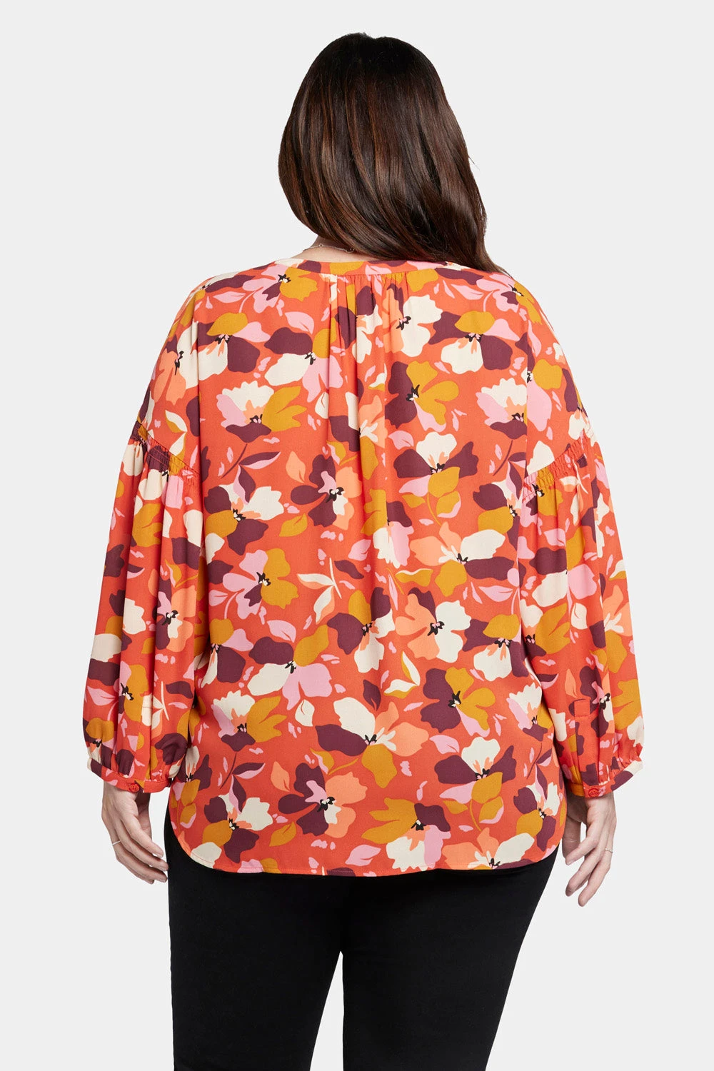 Paulina Peasant Blouse In Plus Size - Gingervale 2 Paulina Peasant Blouse In Plus Size - Gingervale - Image 2