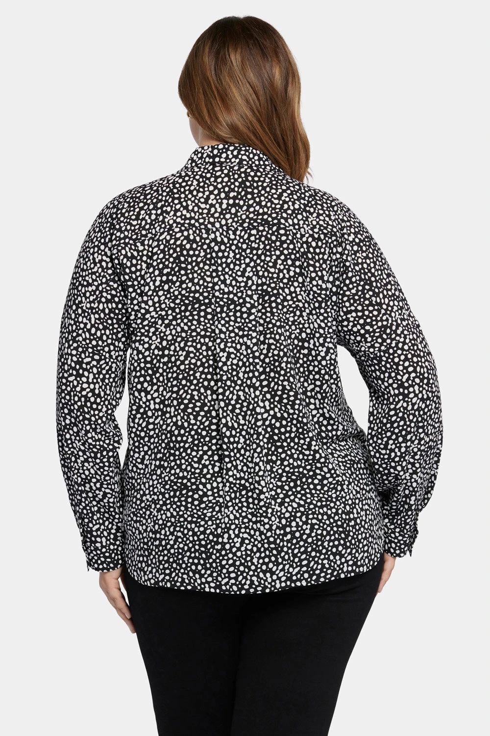 Becky Blouse In Plus Size - Dillon Dots 2 Becky Blouse In Plus Size - Dillon Dots - Image 2