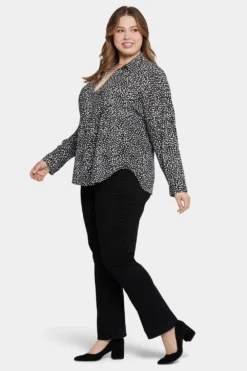 Becky Blouse In Plus Size - Dillon Dots 9 Becky Blouse In Plus Size - Dillon Dots -Nydj Apparel Shop WGGT4254 F2034 3