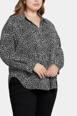 Becky Blouse In Plus Size - Dillon Dots 12 Becky Blouse In Plus Size - Dillon Dots -Nydj Apparel Shop WGGT4254 F2034 6