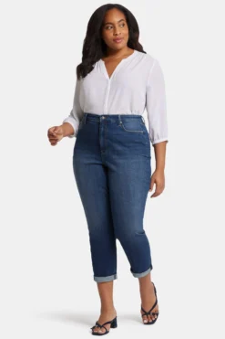 Margot Girlfriend Jeans In Plus Size - Olympus -Nydj Apparel Shop WGTB8215 OLYMS 4