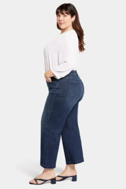 Teresa Wide Leg Ankle Jeans In Plus Size - Inspire 11 Teresa Wide Leg Ankle Jeans In Plus Size - Inspire -Nydj Apparel Shop WGTBKA8105 INSPR 5