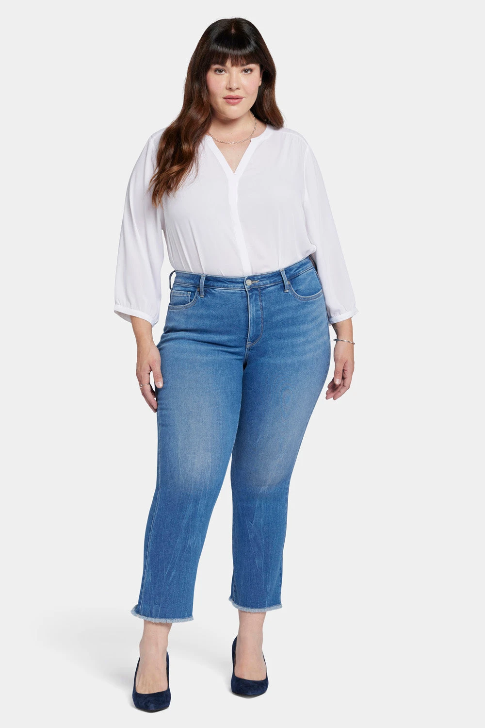 Barbara Bootcut Ankle Jeans In Plus Size - Fairmont 1 Barbara Bootcut Ankle Jeans In Plus Size - Fairmont