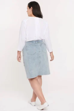 Midi Skirt In Plus Size - Destructed Radiance Base -Nydj Apparel Shop WGWRSK8126 DERA 6 d60bd935 4313 450a a286 58f0b76dd00f