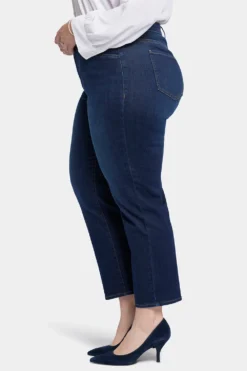 Bailey Relaxed Straight Ankle Jeans In Plus Size - Northbridge -Nydj Apparel Shop WHYT8301 NRBRD 3
