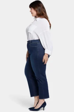 Bailey Relaxed Straight Ankle Jeans In Plus Size - Northbridge -Nydj Apparel Shop WHYT8301 NRBRD 5