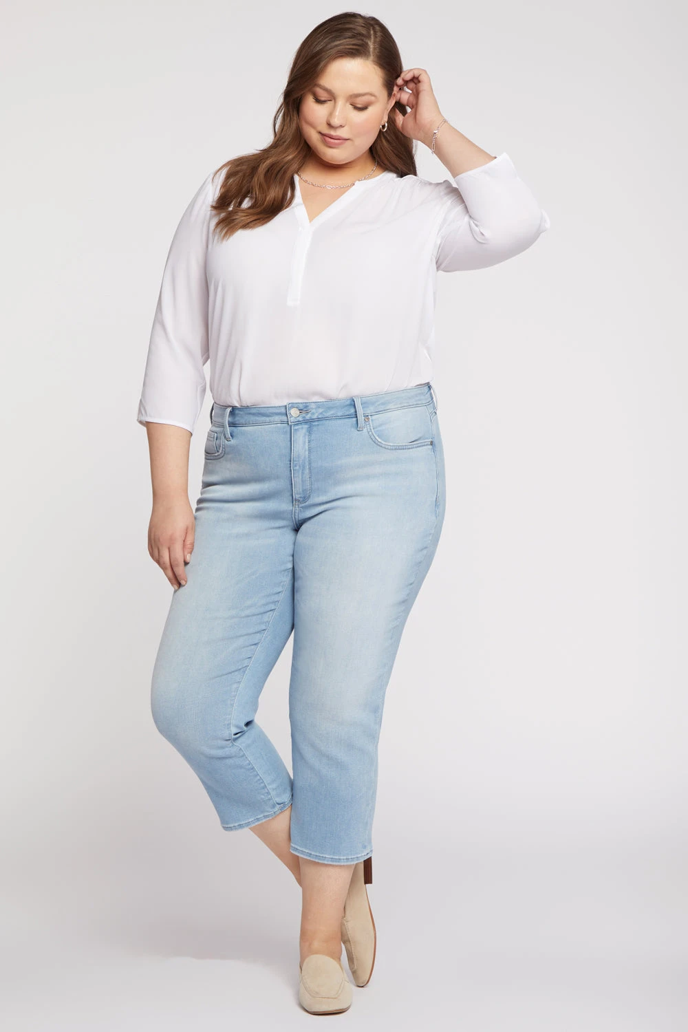 Relaxed Piper Crop Jeans In Plus Size - Hollander 1 Relaxed Piper Crop Jeans In Plus Size - Hollander