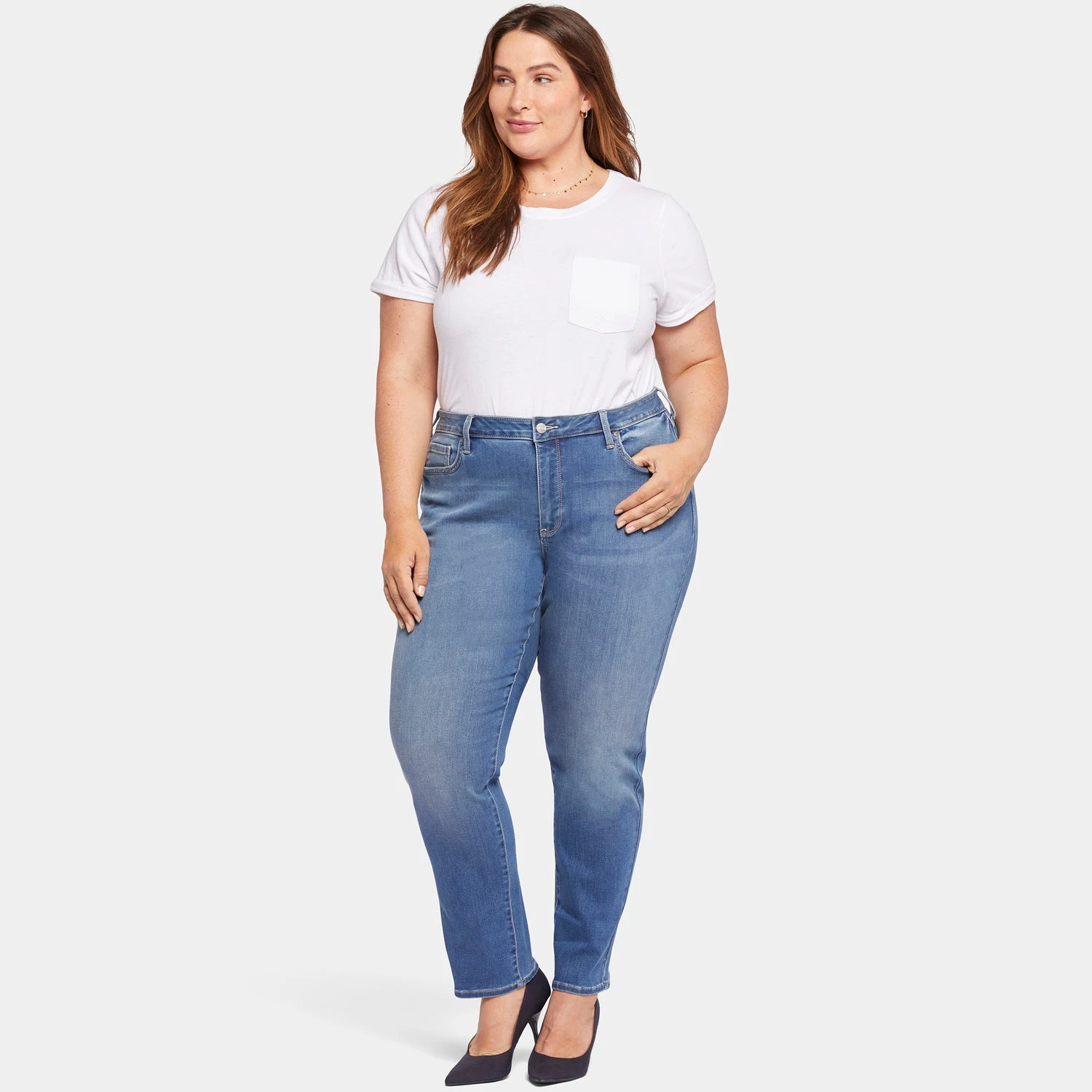 Relaxed Slender Jeans In Plus Size - Lovesick 7 Relaxed Slender Jeans In Plus Size - Lovesick - Image 7