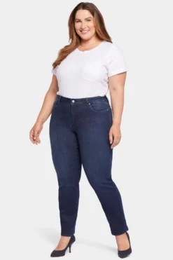 Relaxed Slender Jeans In Plus Size - Underground -Nydj Apparel Shop WHYT8620 UNDRG 4