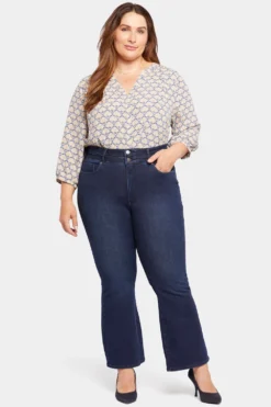 Ava Flared Jeans In Plus Size - Underground -Nydj Apparel Shop WHYT8623 UNDRG 4