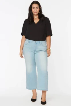 Teresa Wide Leg Ankle Jeans In Plus Size - Naomi -Nydj Apparel Shop WHYTKA3014 NAOMI 4