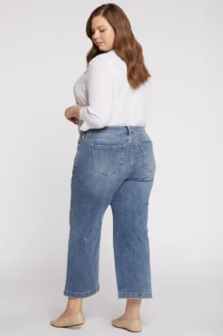 Teresa Wide Leg Ankle Jeans In Plus Size - Loire -Nydj Apparel Shop WHYTKA8105 LOIRE 6