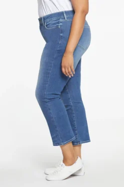 Marilyn Straight Ankle Jeans In Plus Size - Sacha -Nydj Apparel Shop WHYTMA2512 SACA 3
