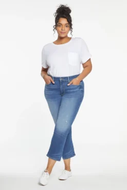 Marilyn Straight Ankle Jeans In Plus Size - Sacha -Nydj Apparel Shop WHYTMA2512 SACA 5