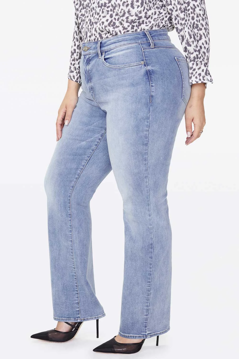 Marilyn Straight Jeans In Plus Size - Biscayne 5 Marilyn Straight Jeans In Plus Size - Biscayne - Image 5