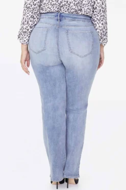 Marilyn Straight Jeans In Plus Size - Biscayne 11 Marilyn Straight Jeans In Plus Size - Biscayne -Nydj Apparel Shop WINQMS2299 BISCA 6