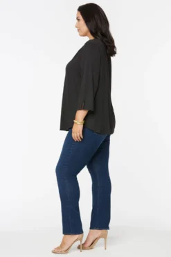 Perfect Tee In Plus Size - Black -Nydj Apparel Shop WLER3988 858 5 feb86fbb afba 4ac9 bcf6 9b4e1908a177