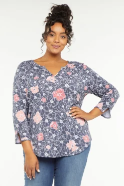 Perfect Tee In Plus Size - Haven Blossoms