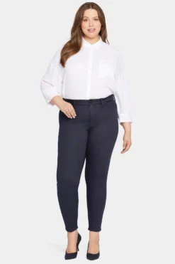 Ami Skinny Jeans In Plus Size - Dark Rinse -Nydj Apparel Shop WMBUAS2320 DKRIN 4