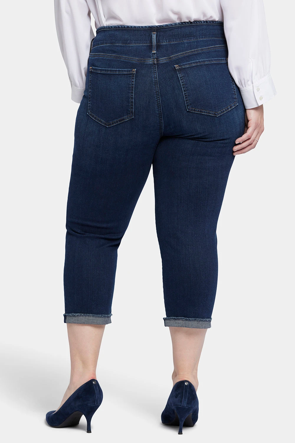 Chloe Capri Jeans In Plus Size - Northbridge 2 Chloe Capri Jeans In Plus Size - Northbridge - Image 2