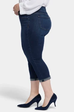 Chloe Capri Jeans In Plus Size - Northbridge 8 Chloe Capri Jeans In Plus Size - Northbridge -Nydj Apparel Shop WMDICP8718 NRBRD 3