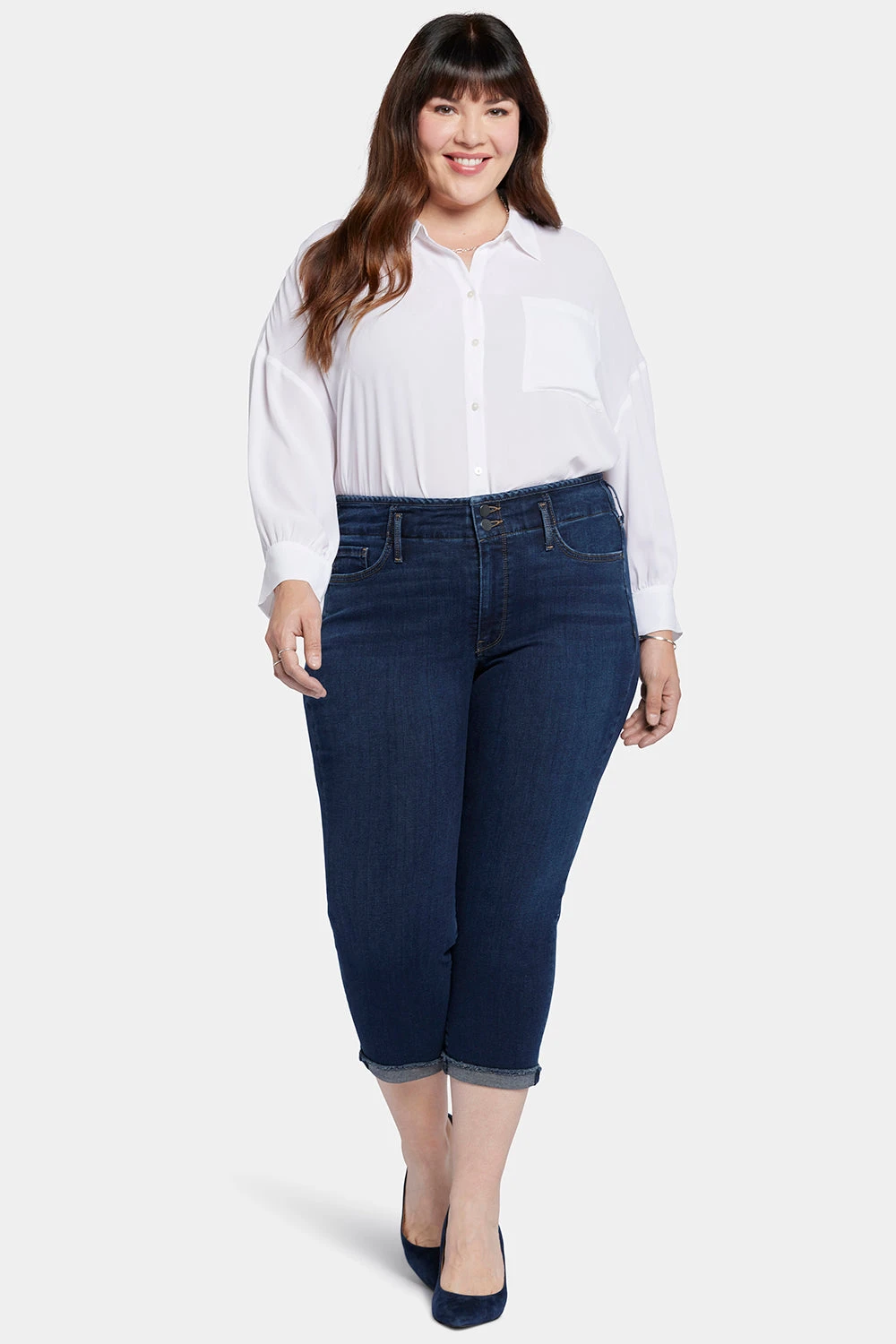 Chloe Capri Jeans In Plus Size - Northbridge 4 Chloe Capri Jeans In Plus Size - Northbridge - Image 4