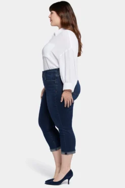 Chloe Capri Jeans In Plus Size - Northbridge 10 Chloe Capri Jeans In Plus Size - Northbridge -Nydj Apparel Shop WMDICP8718 NRBRD 5