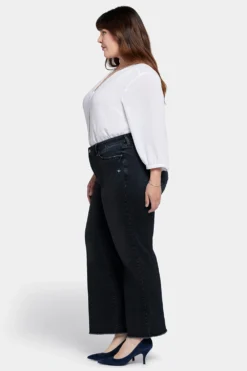 Teresa Wide Leg Ankle Jeans In Plus Size - Huntley -Nydj Apparel Shop WMDIKA8845 748 5