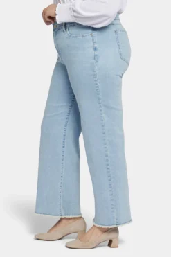 Teresa Wide Leg Ankle Jeans In Plus Size - Westminster -Nydj Apparel Shop WMDIKA8845 WSTMN 3