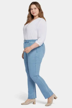 Marilyn Straight Jeans In Plus Size - Kingston -Nydj Apparel Shop WMDIMS8811 KNGST 5