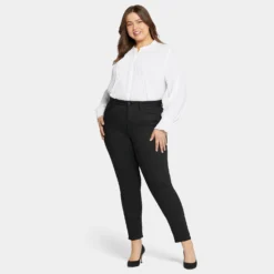 Ami Skinny Jeans In Plus Size - Black Rinse -Nydj Apparel Shop WMICAS2715 BLKRI DPA