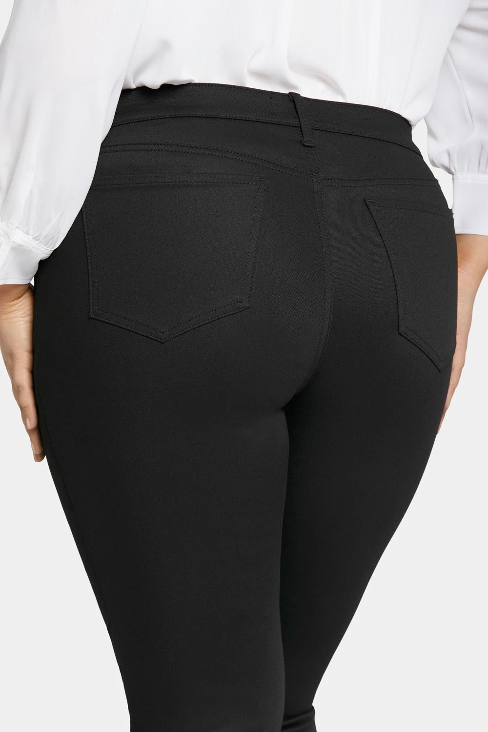 Sheri Slim Jeans In Plus Size - Black Rinse 6 Sheri Slim Jeans In Plus Size - Black Rinse - Image 6