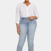 Marilyn Straight Jeans In Plus Size - Thistle Falls