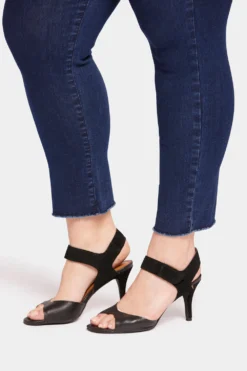 Sheri Slim Ankle Jeans In Plus Size - Mystique -Nydj Apparel Shop WMSLSA8014 MYSTQ 6