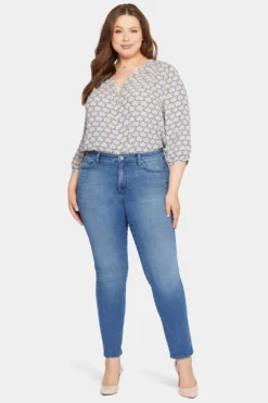 Sheri Slim Jeans In Plus Size - Sweetbay -Nydj Apparel Shop WMSLSS2336 SWTBY 4