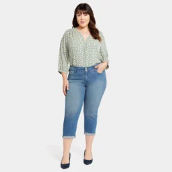 Chloe Capri Jeans In Plus Size - Stargazer -Nydj Apparel Shop WMYSCP8718 STRGZ DPA