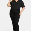Barbara Bootcut Jeans In Plus Size - Black