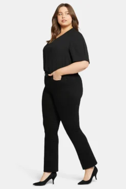 Barbara Bootcut Jeans In Plus Size - Black 11 Barbara Bootcut Jeans In Plus Size - Black -Nydj Apparel Shop WNBBBB8516 858 5